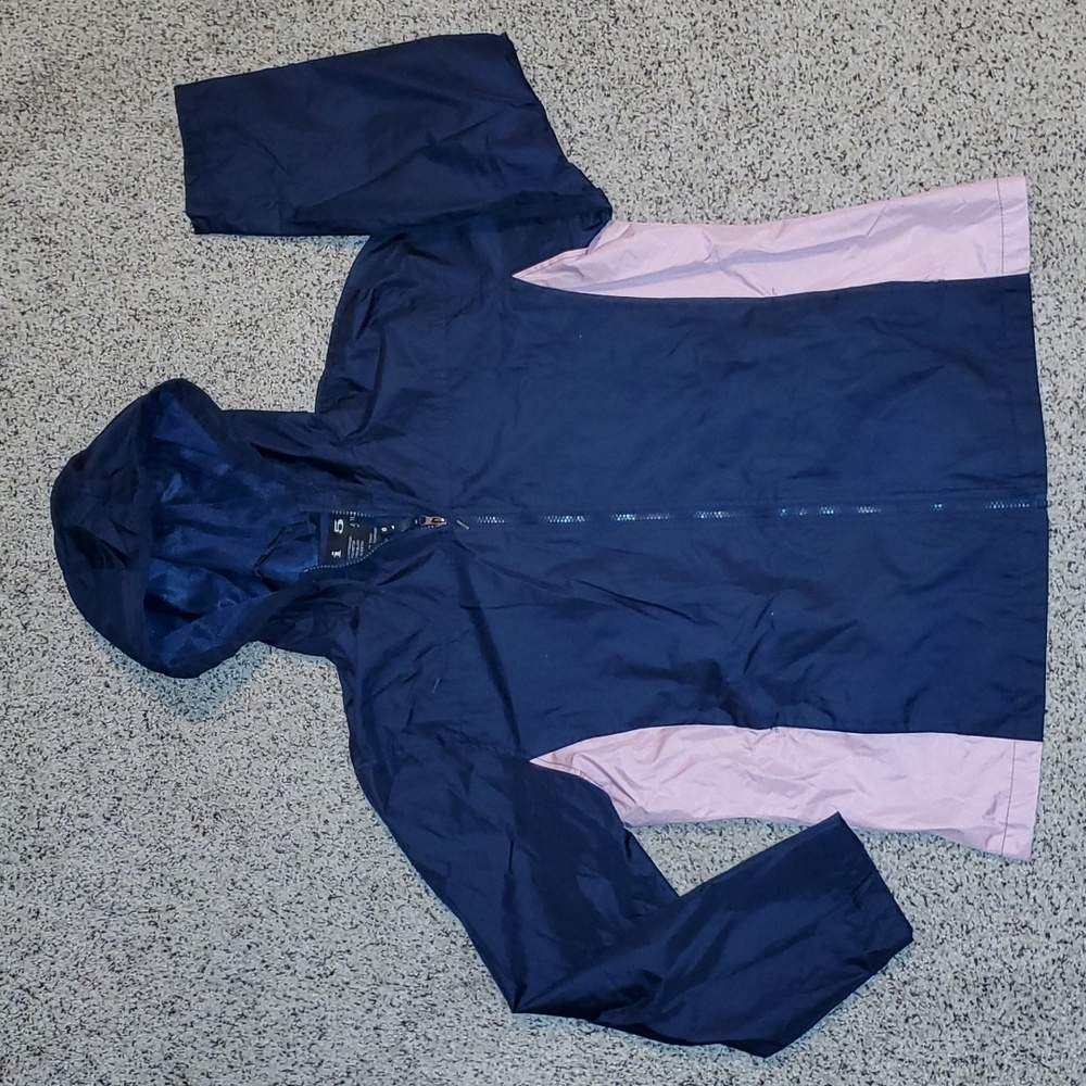 I 5 Windbreaker Zip Up Hooded Women's Outdoor Jacket